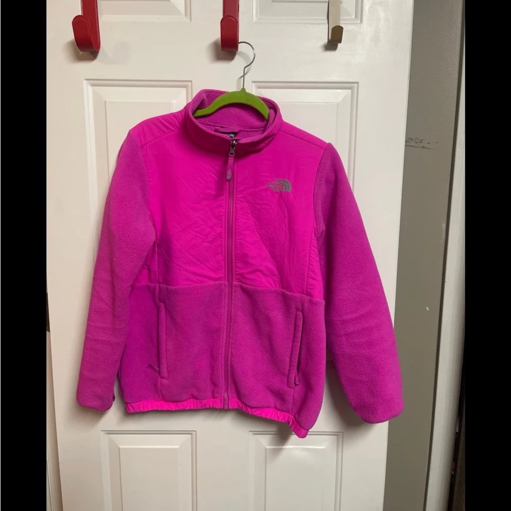 The North Face Bright Pink Fleece Jacket